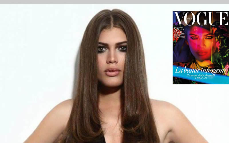 Valentina Sampaio, la primera modelo transexual en ser portada de «Vogue París»