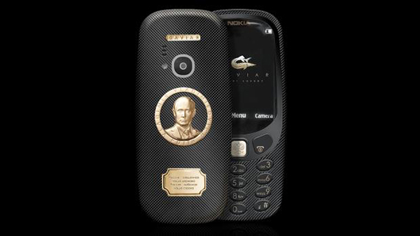 Presentan el Nokia 3310 Supremo Putin, un teléfono más caro que el iPhone