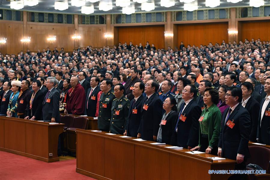 La quinta sesión del XII Comité Nacional de la Conferencia Consultiva Política del Pueblo Chino comienza su conferencia de clausura el lunes en Beijing.