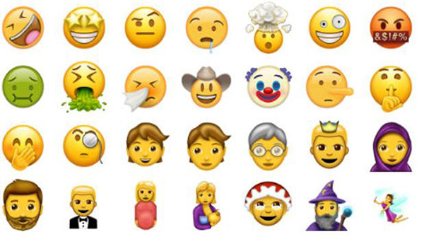 En junio habrá 100 nuevos «emojis» disponibles