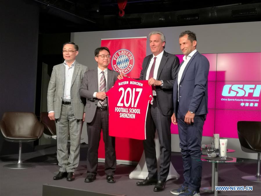 El FC Bayern Múnich inaugurará academia de fútbol en Shenzhen