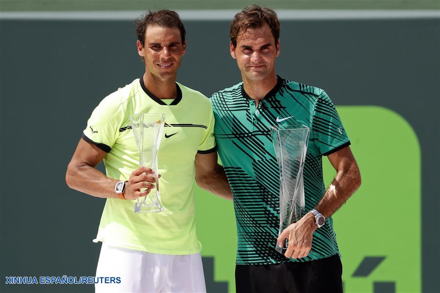 Tenis: Federer vence a Nadal en Miami