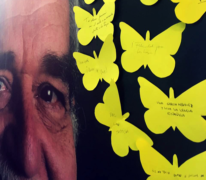 Mariposas amarillas a la memoria de Gabriel García Márquez 