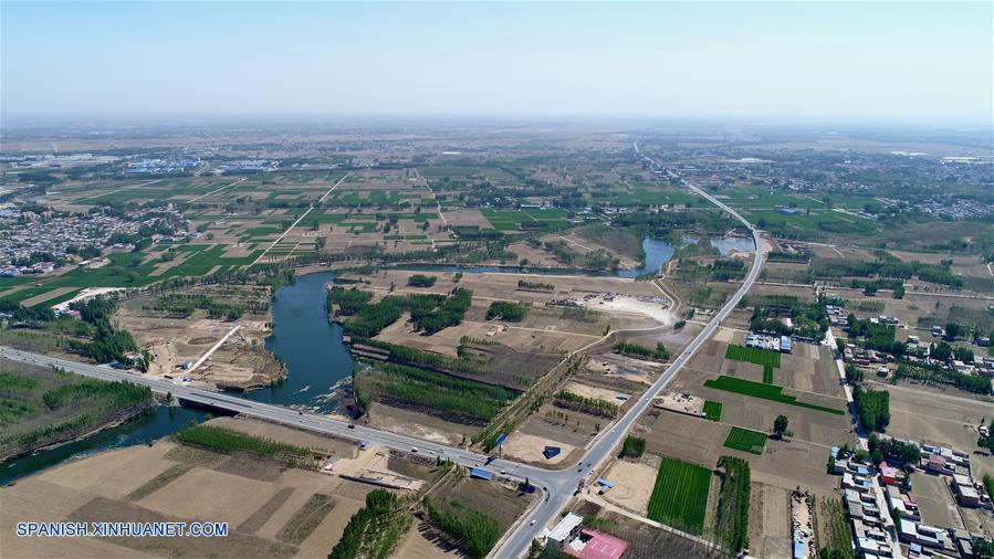Vista aérea de Nueva Área de Xiongan 2