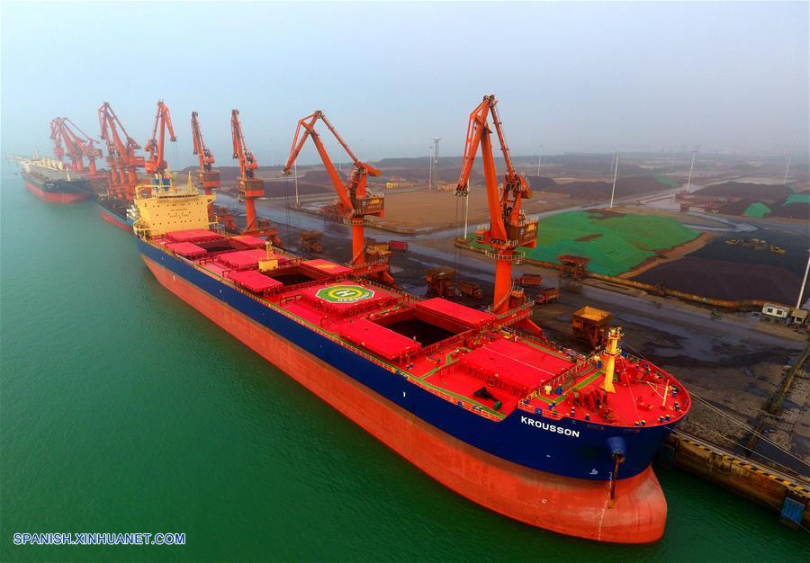 El Puerto de Golfo de Beibu de Guangxi, una importante salida para los cargueros del interior de China a los países de ASEAN
