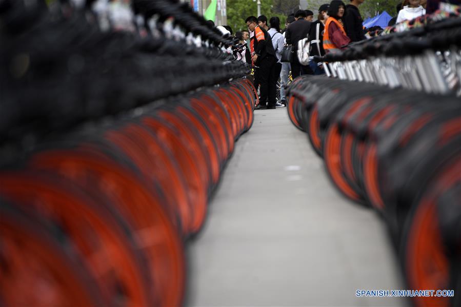 China experimenta el 'boom' de las bicicletas compartidas