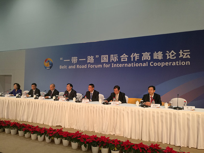 La rueda de prensa sobre la situación de la construcción de la iniciativa ¨Cinturón y Ruta¨ en la provincia de Shaanxi se celebró esta mañana en el Centro Nacional de Conferencias.