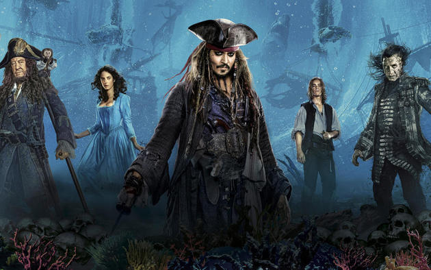 La nueva película de la saga “Piratas del Caribe” encabeza la lista de películas más taquilleras de China