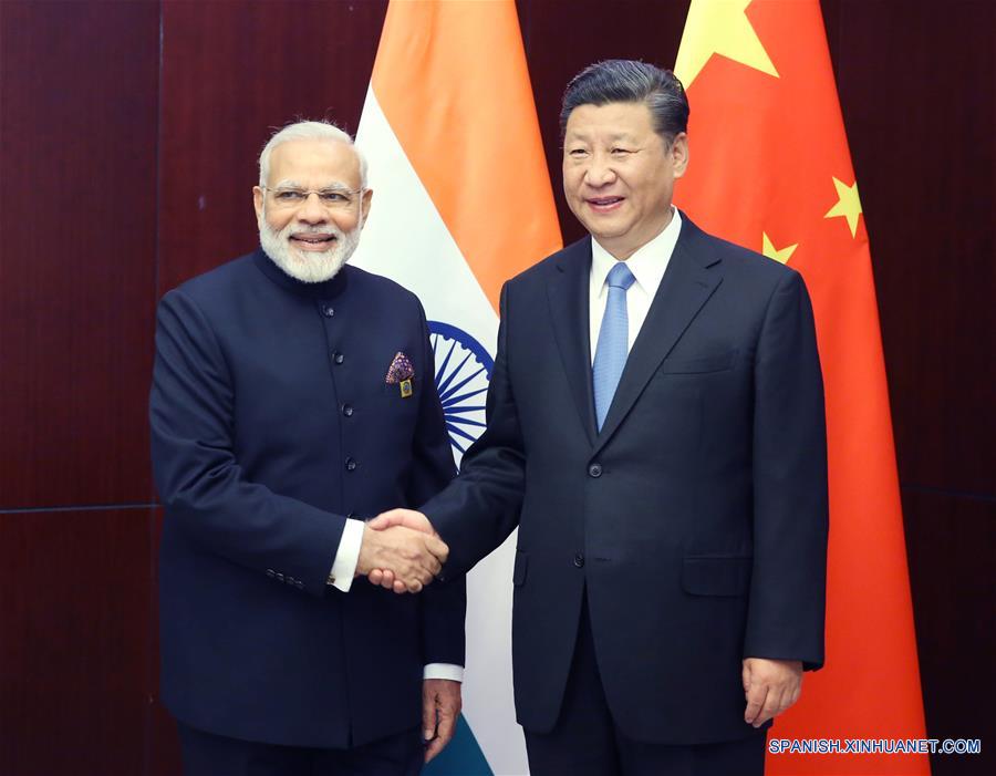 Presidente chino asegura que China y la India deben enfocarse en la cooperación