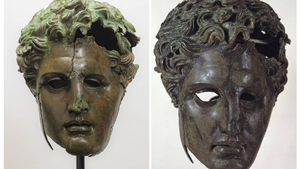 El Prado recupera una cabeza de bronce del rey Demetrio I, sucesor de Alejandro Magno