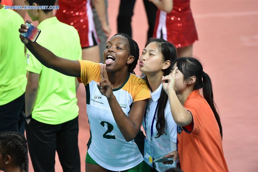 Partido de voleibol femenil de Juegos de BRICS