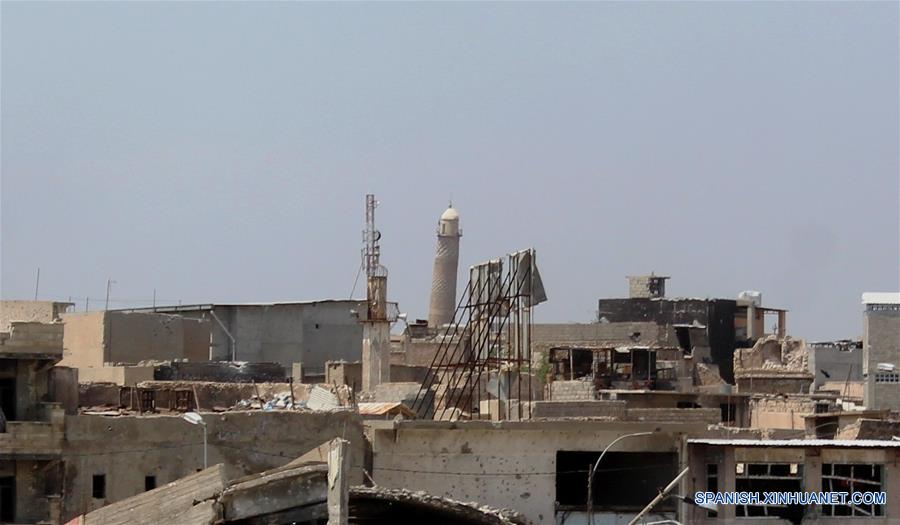 Militantes de EI destruyen mezquita histórica de Mosul