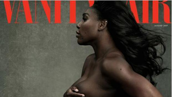 El impresionante desnudo de Serena Williams embarazada para Vanity Fair