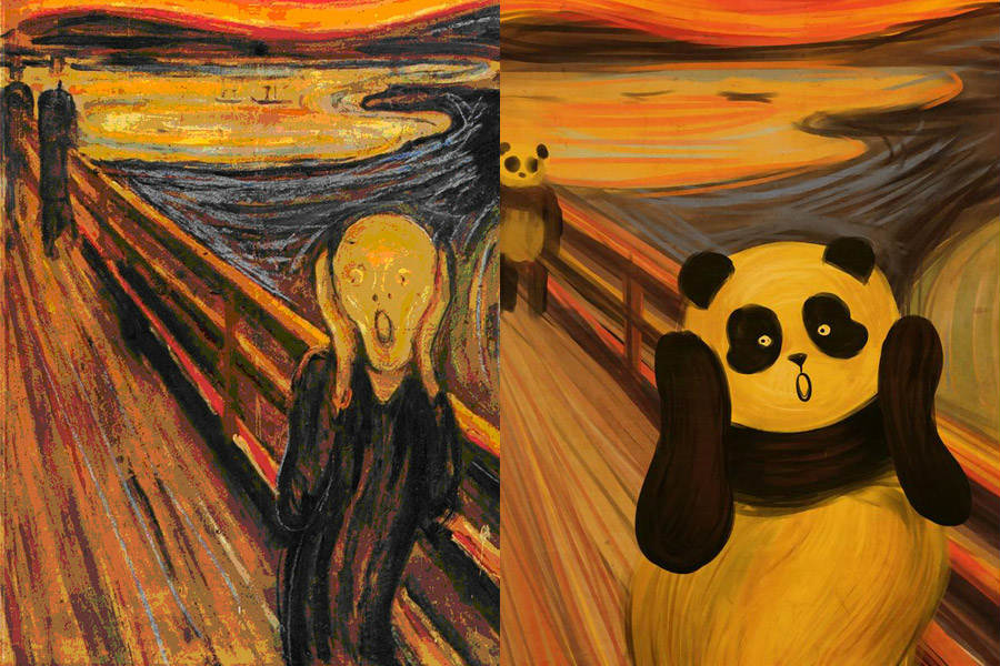 El grito, del artista expresionista noruego Edvard Munch [Foto / Xinhua]