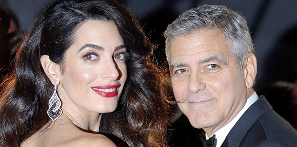 George Clooney amenaza a la revista que publicó las fotos de sus hijos