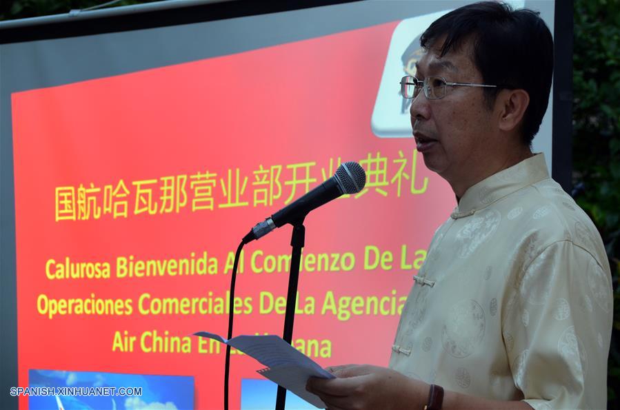 Air China abre oficina comercial en Cuba para incrementar cooperación