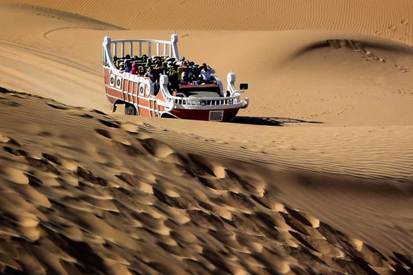 La innovación promueve el turismo de desierto en Mongolia Interior