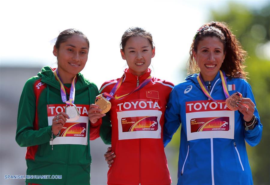 Mentalidad ayuda a china Yang Jiayu a ganar oro en 20 km marcha en Londres