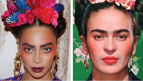 Google confunde a Frida Kahlo con Beyoncé