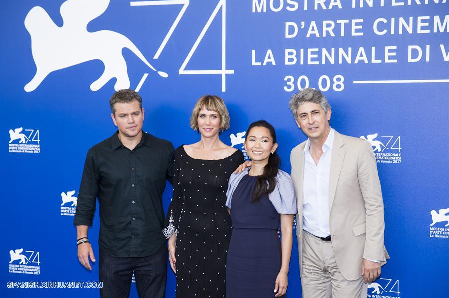 Festival de Cine de Venecia 2017 abre con estreno mundial de "Downsizing" de Payne