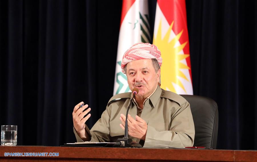 Presidente kurdo de Irak reitera sostenimiento de referéndum