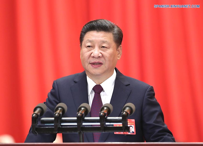 Xi Jinping presenta informe ante XIX Congreso Nacional de PCCh