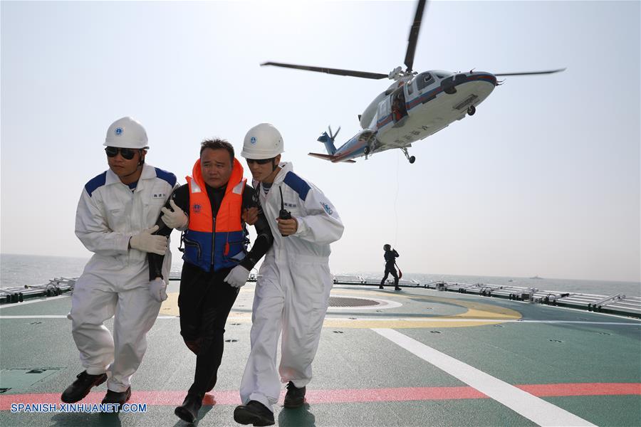 China y Asean realizan ejercicio conjunto de rescate marítimo