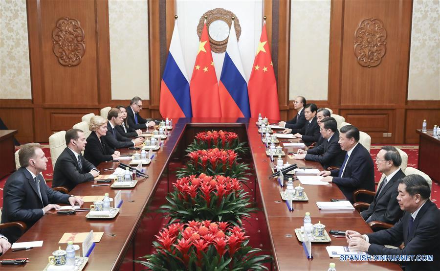 Xi subraya el compromiso respecto a las relaciones China-Rusia