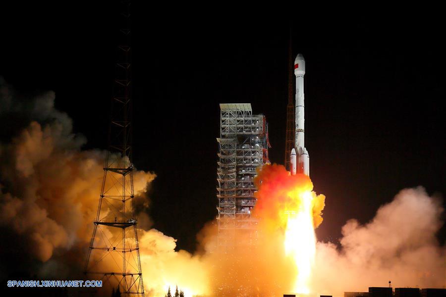 China lanza 2 satélites de navegación BeiDou-3 en un solo cohete portador