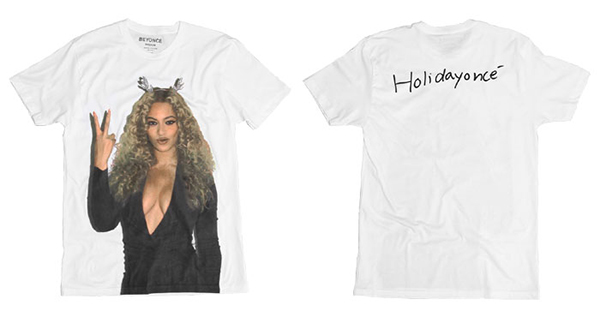 Beyoncé lanzauna colección de ropa de Navidad