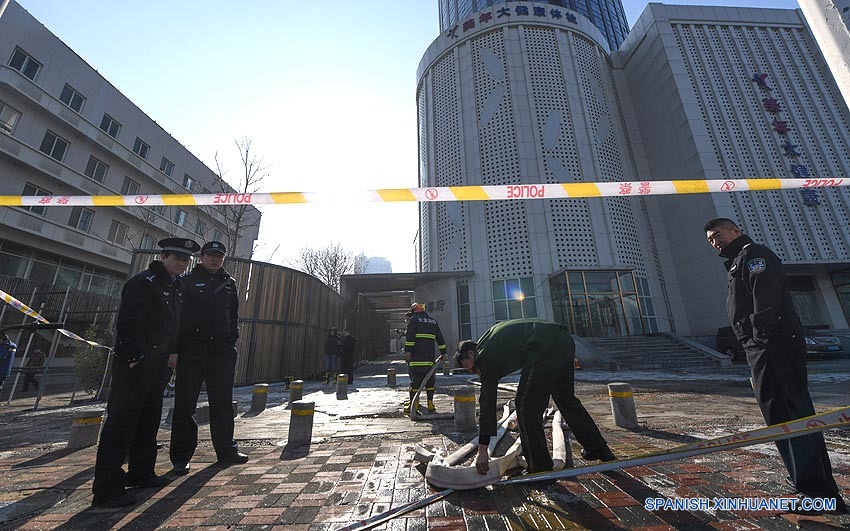 Incendio de edificio deja 10 muertos en ciudad de norte de China