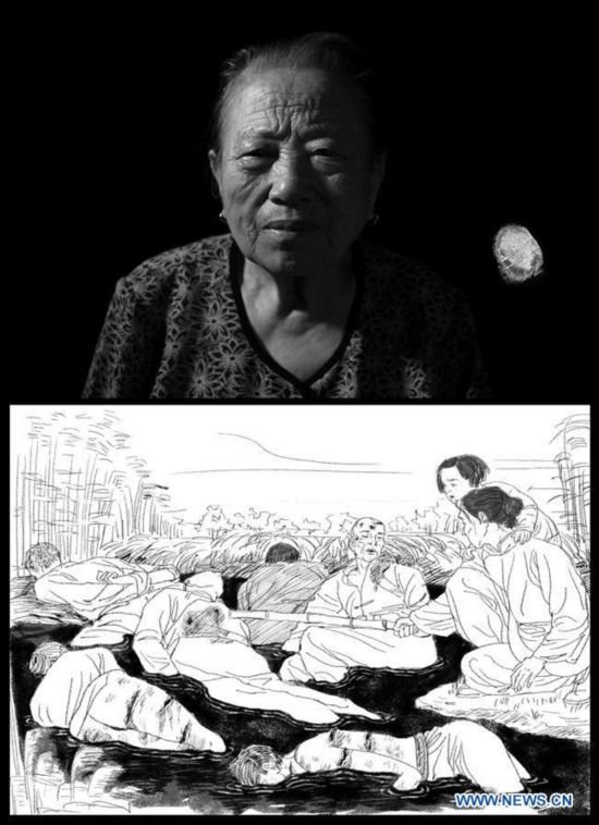 Una historia ilustrada revive la tragedia de los supervivientes de la Masacre de Nanjing