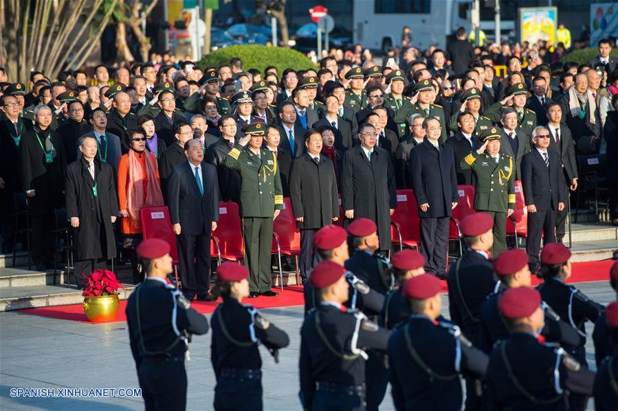 Macao celebra 18°aniversario de retorno a China