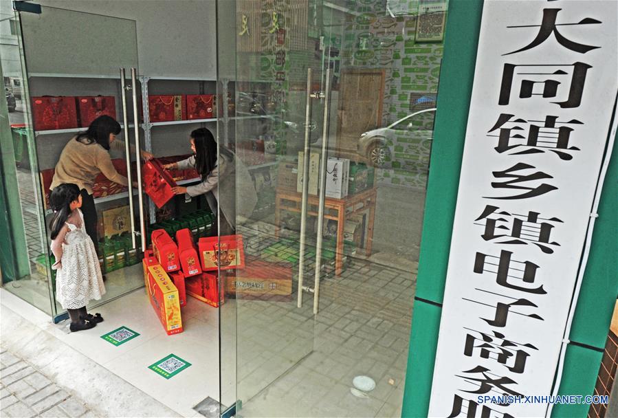 Prospera comercio electrónico en zonas rurales chinas en 2017
