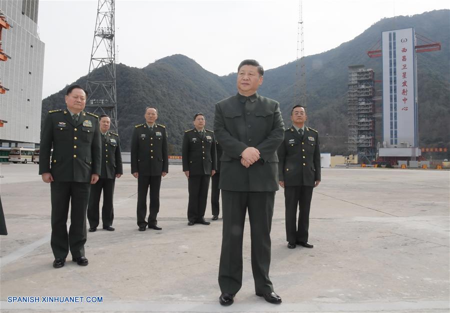 Xi visita lugar desde el que se lanzaron satélites BeiDou-3