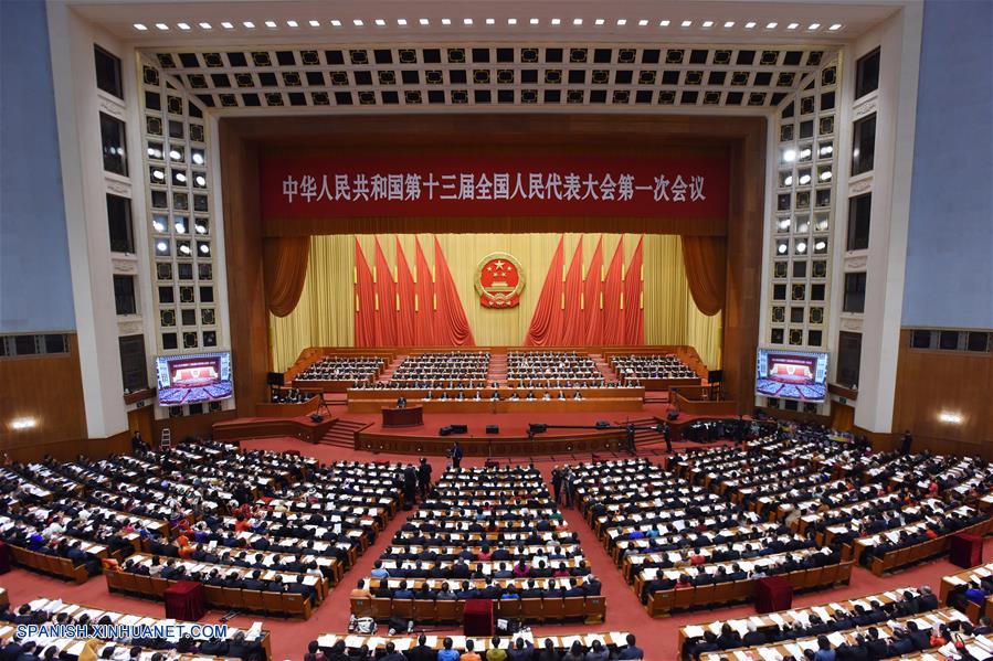 (Dos sesiones) Legislativo nacional de China inicia sesión anual
