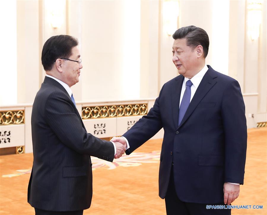 Xi espera que cumbre entre RPDC y República de Corea y el diálogo RPDC-EE.UU. sean fluidos