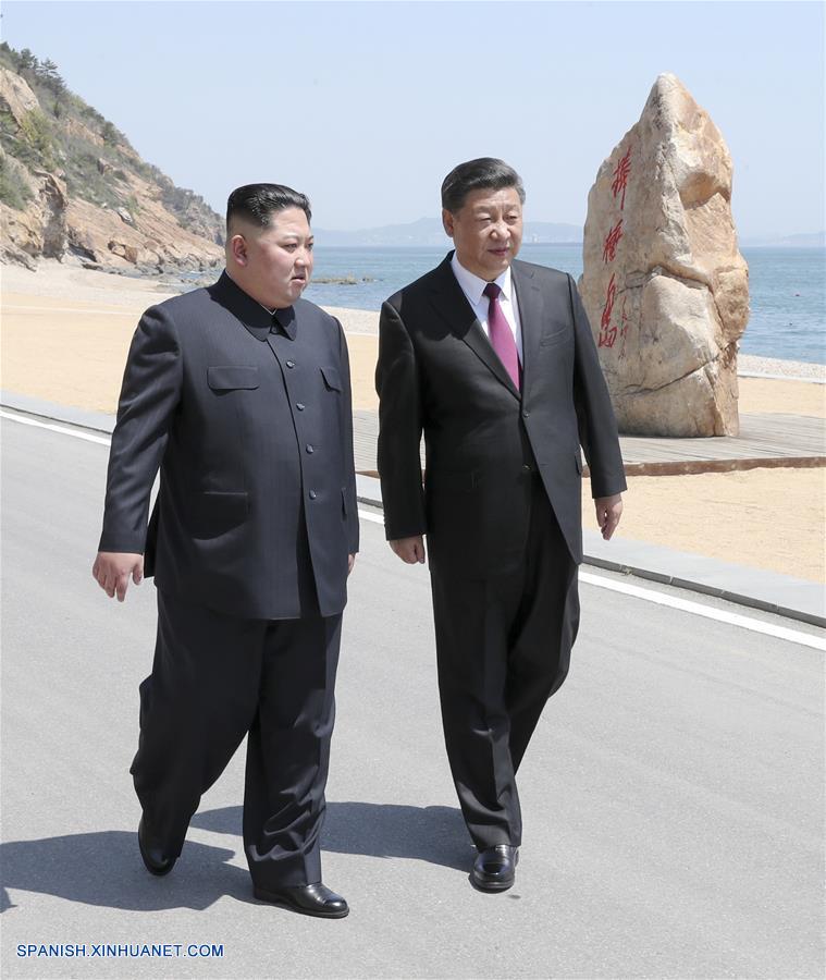Xi Jinping y Kim Jong Un mantienen conversaciones en Dalian