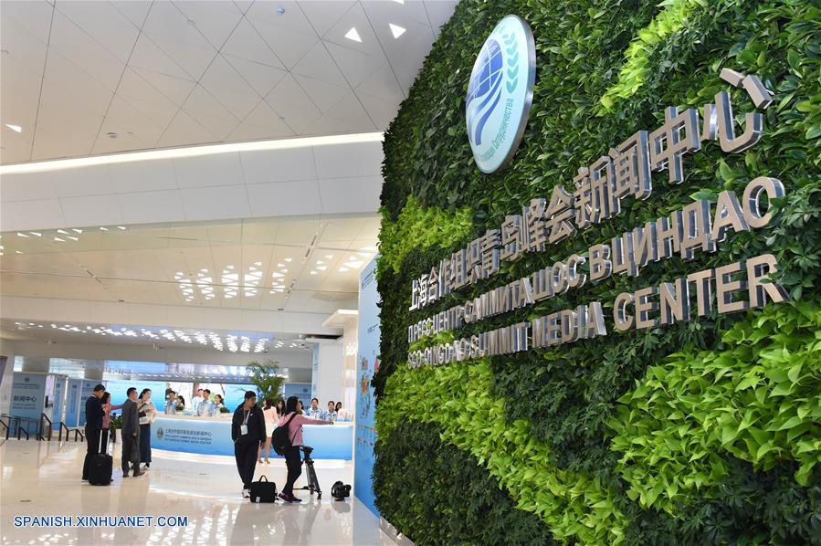 Abre centro de prensa de la Cumbre de la Organización de Cooperación de Shanghai
