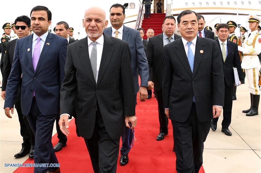 Presidente de Afganistán llega a Qingdao