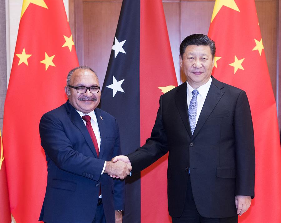 Presidente chino se reúne con primer ministro de Papúa Nueva Guinea y pide profundizar cooperación