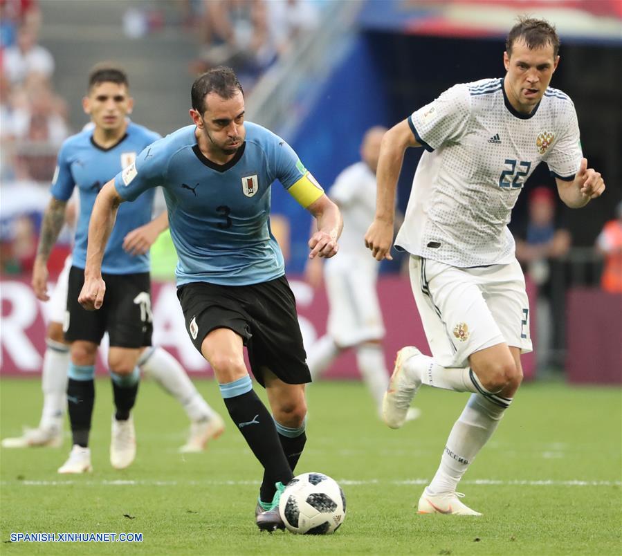 (Rusia 2018) Uruguay encabeza Grupo A tras victoria 3-0 sobre Rusia