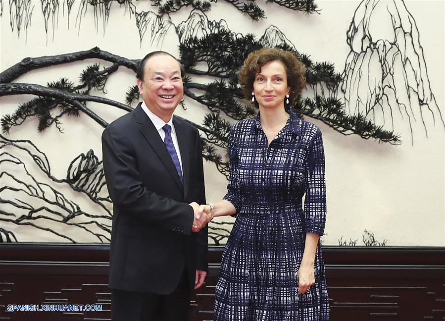 Alto funcionario del PCCh pide mayor cooperación con la UNESCO