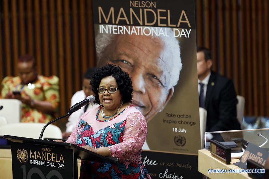 Jefe de ONU pide al mundo inspirarse en Mandela para construir un futuro mejor