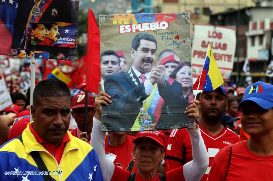Venezuela: Marcha Roja por la Paz en Petare