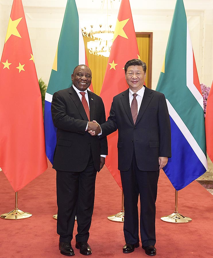 China y Sudáfrica acuerdan elevar lazos a nuevo nivel