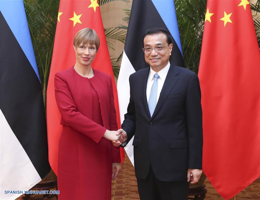 Premier Li pide a China y Estonia expandir cooperación e impulsar relaciones