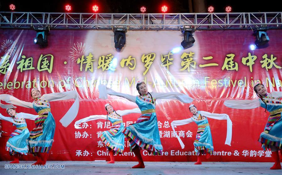 Comunidad china en Kenia celebra Festival de Medio Otoño con cantos y danzas