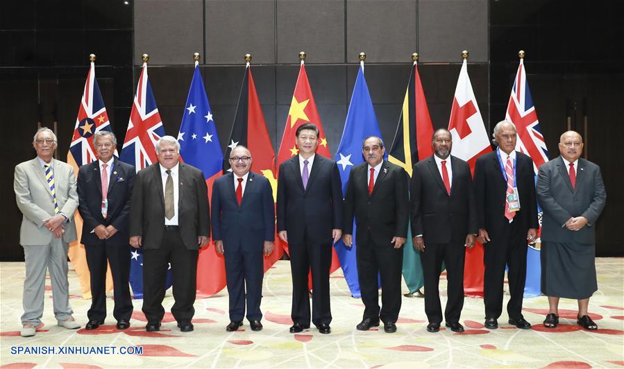 China y países insulares del Pacífico elevan lazos a asociación estratégica integral