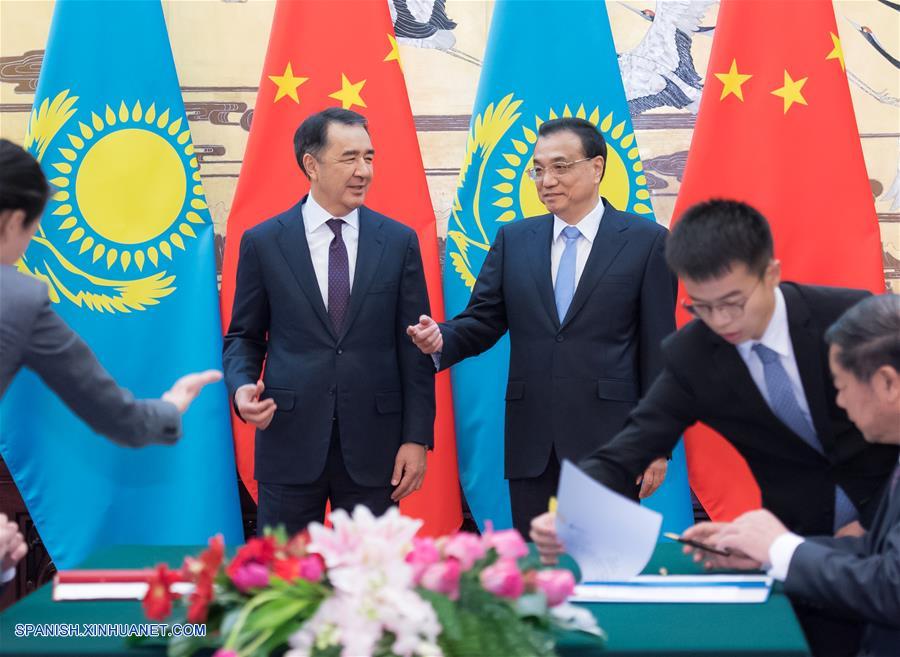China y Kazajistán prometen alinear estrategias de desarrollo